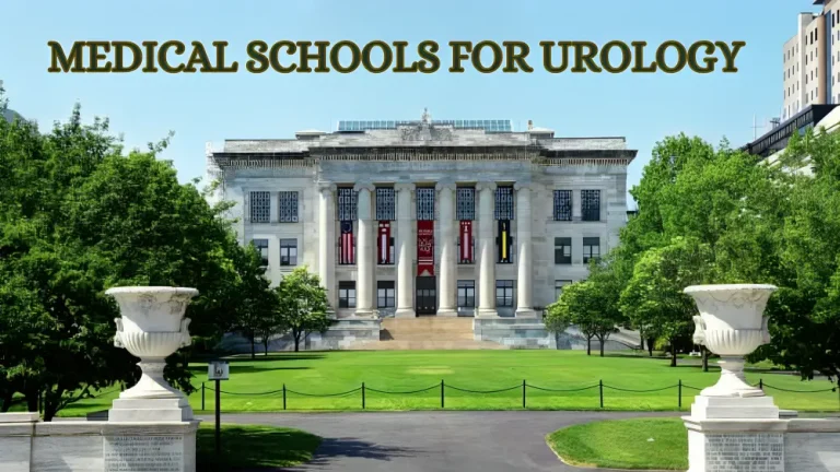 Best Medical schools for urology